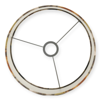 Lampenkap Rosa Victoria Brons 20x15cm Light&Living